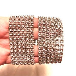 Two bling napkins holder